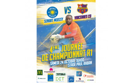 Deuxième match contre Vincennes en 1 semaine